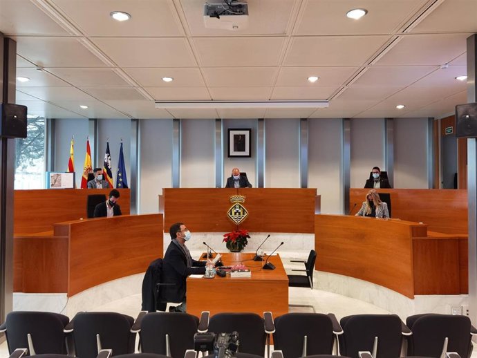 Pleno del Consell de Ibiza.