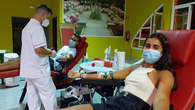 Archivo - Donantes de sangre en Canarias