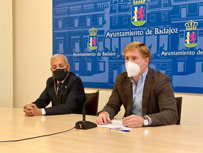 El alcalde de Badajoz y el subdelegado del Gobierno