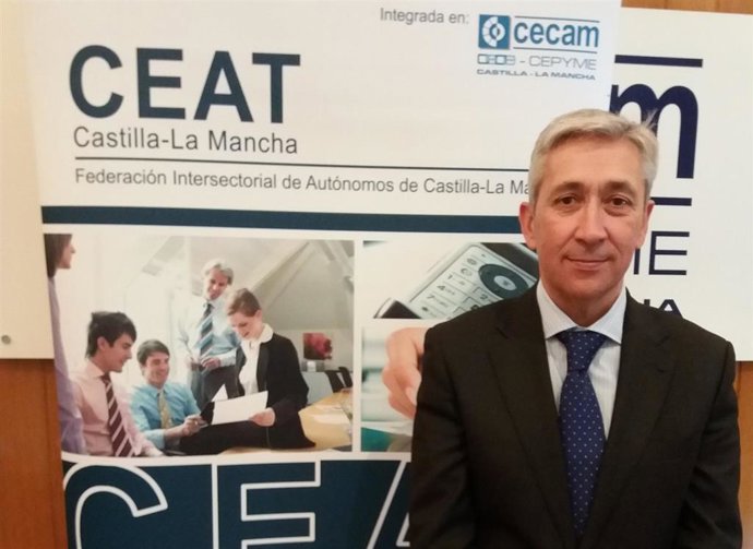 El presidente de CEAT, Ángel López.