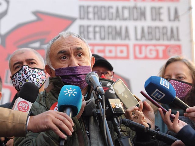 El secretario general de UGT, Pepe Álvarez, en una iamgen de archivo.