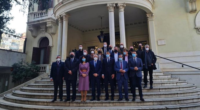 Acto de firma del Plan de Sostenibilidad Turística del Geoparque de Granada