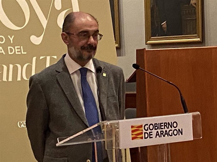 El presidente del Gobierno de Aragón, Javier Lambán.