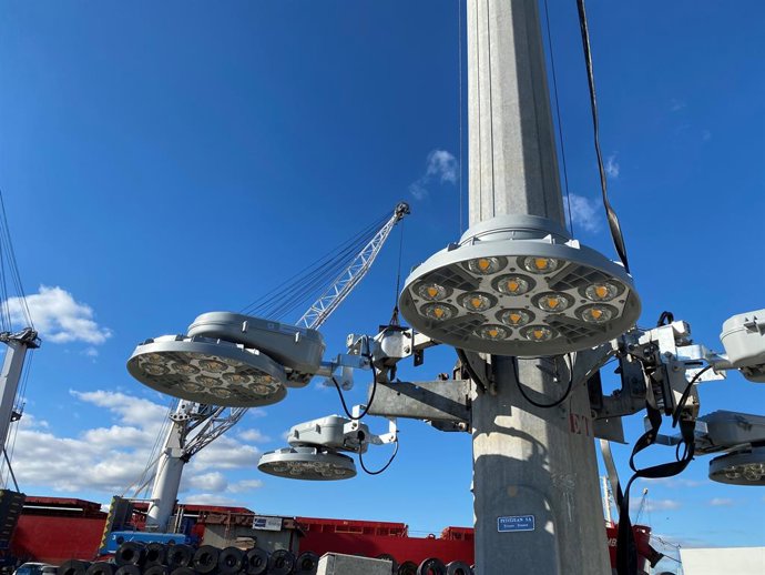 Nova illuminació del Port de Tarragona