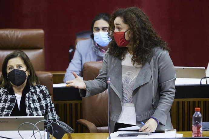 La portavoz parlamentaria de Unidas Podemos por Andalucía, Inmaculada Nieto, en una imagen de archivo.