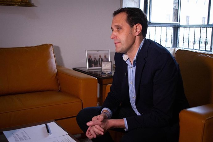 Conrado Íscar, en una entrevista concedida a Europa Press.