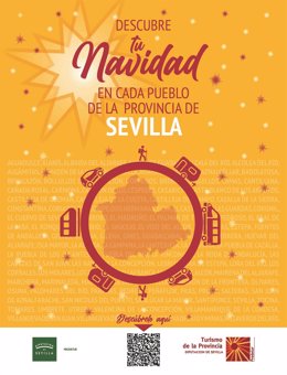 Campaña 'Descubre tu Navidad en cada pueblo de la provincia de Sevilla' a través de Prodetur-Turismo