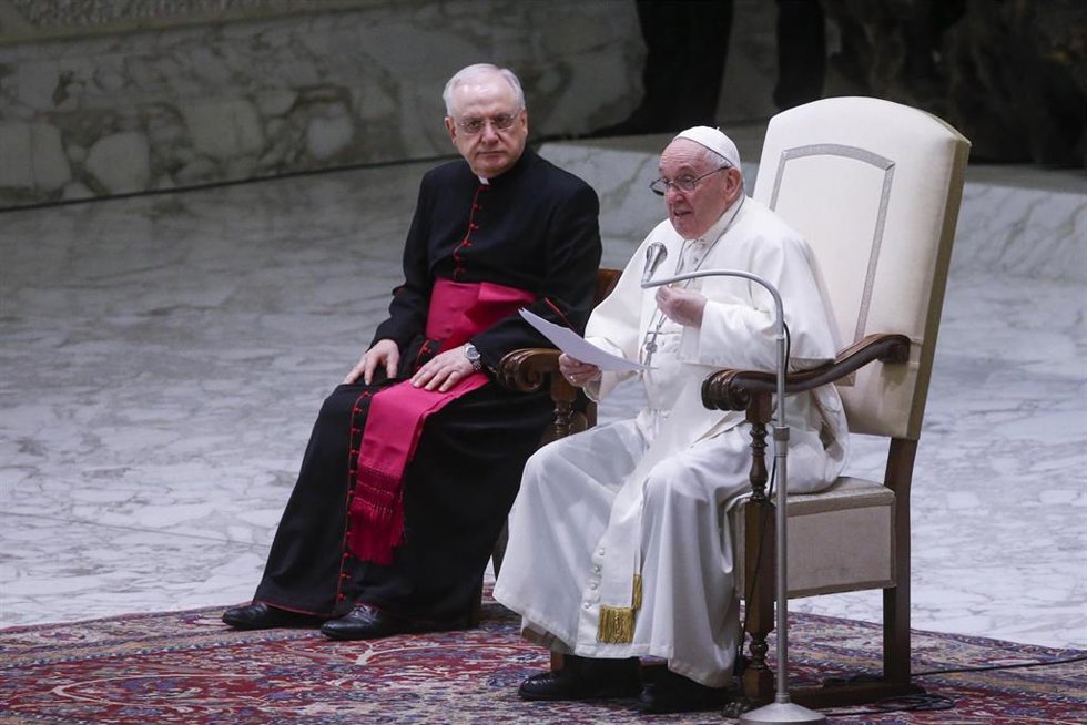 El Papa en la audiencia general de este miércoles