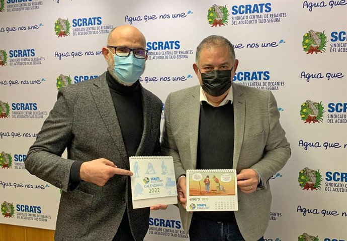 Puebla y Jiménez presentan el caldenario del SCRATS