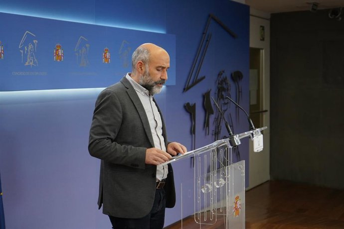 El diputado del BNG en el Congreso Néstor Rego