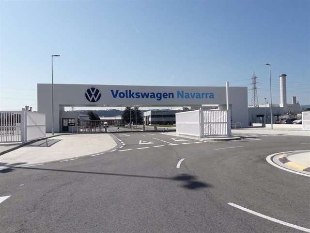 Archivo - Fábrica de Volkswagen Navarra.
