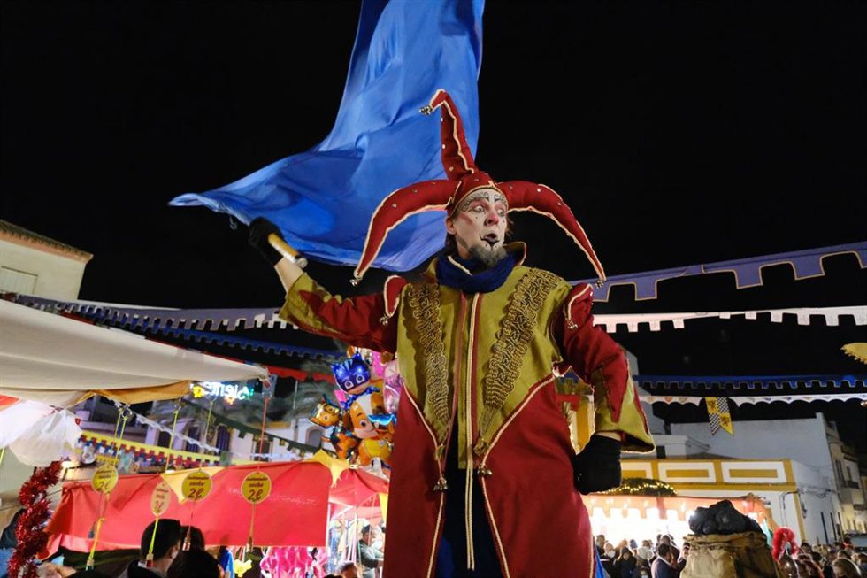 Imagen del mercado navideño de Gines