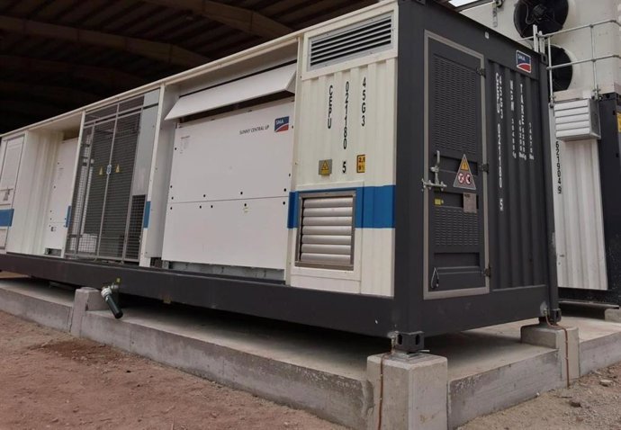 Electrolizador de la planta de Hidrógeno de Lloseta.