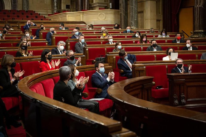 El ple del Parlament