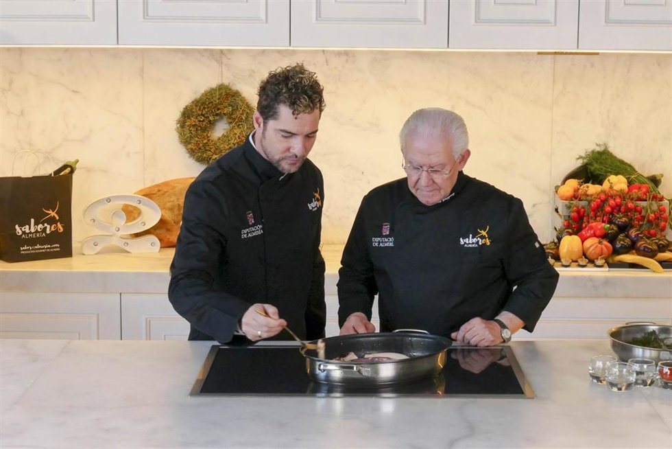 David Bisbal en la campaña de Sabores de Almería