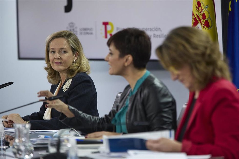 La vicepresidenta primera y ministra de Asuntos Económicos y Transformación Digital, Nadia Calviño