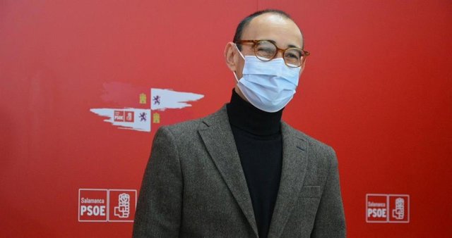 El nuevo secretario del PSOE de Salamanca, David Serrada.