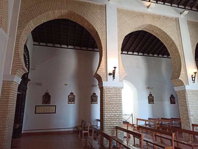 Interior de la Ermita del Castillo de Lebrija