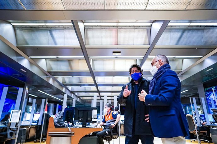 El consejero de Transportes e Infraestructuras, David Pérez.