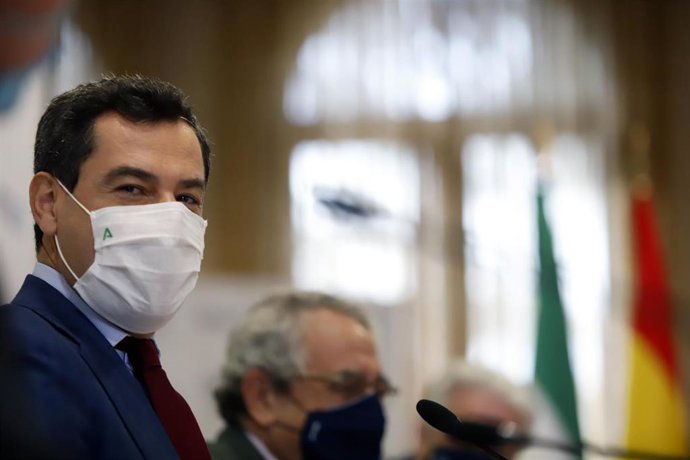 El presidente de la Junta, Juanma Moreno