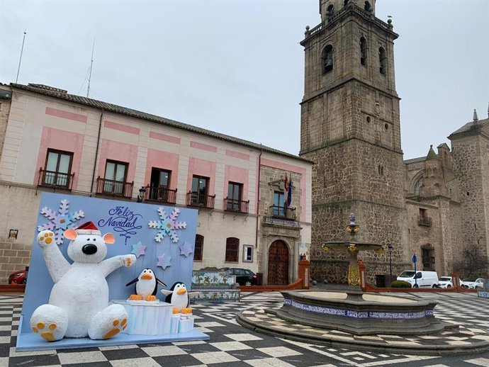 Photocall navideño en Talavera