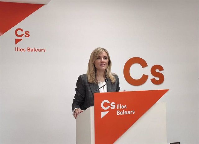 La coordinadora de Cs en Baleares, Patricia Guasp.