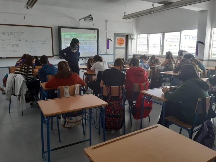 Talleres en IES de Almería del Pacto Verde Europeo