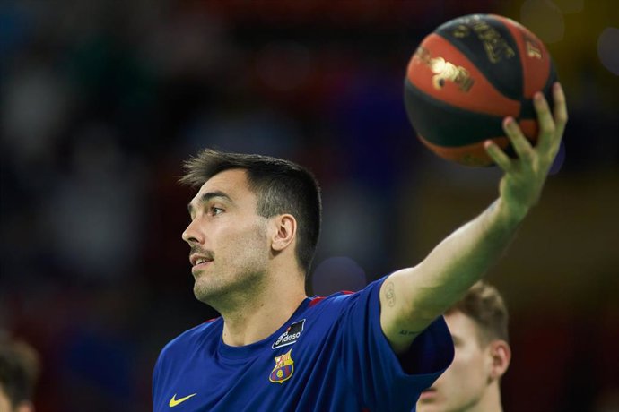 Archivo - Pierre Oriola, jugador del Bara