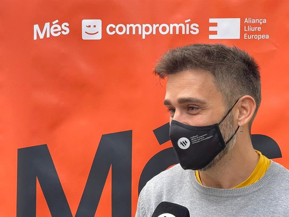Fran Ferri en el Consell Nacional de Més-Compromís