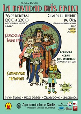 La Casa de la Juventud acoge este martes el evento 'La Navidad más Friki'