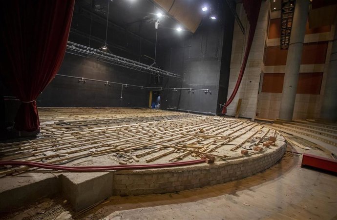Avanza la reforma del auditorio de la Casa Colón para volver en marzo como espacio cultural y de congresos