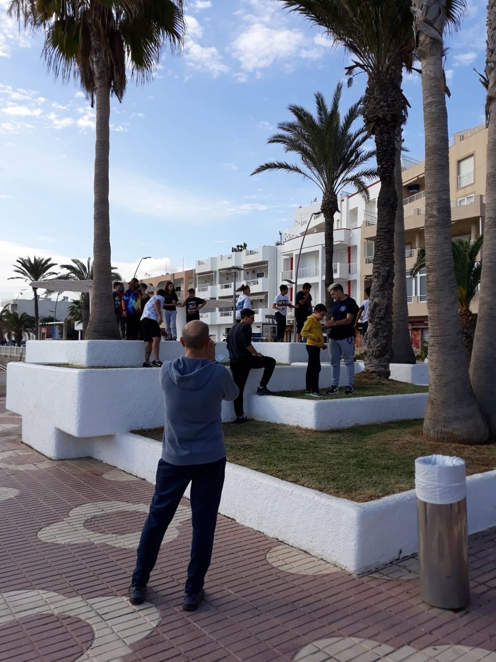 Parkur en Garrucha (Almería)