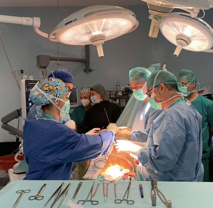 Servicio Cirugia Cardiovascular del Hospital de Badajoz.