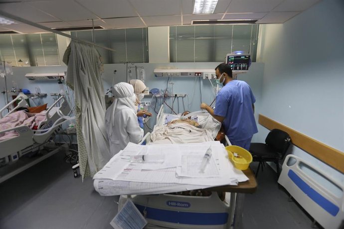 Archivo - Atención contra el coronavirus en Gaza 