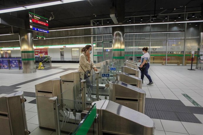 Archivo - Metro de Malaga, Estacion El Perchel
