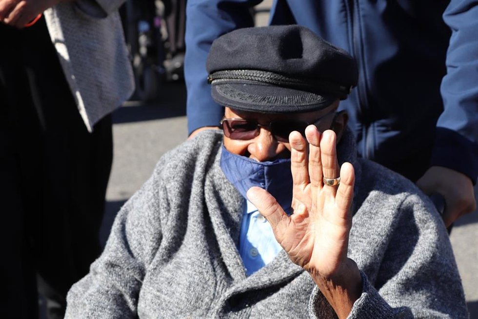 El arzobispo sudafricano Desmond Tutu