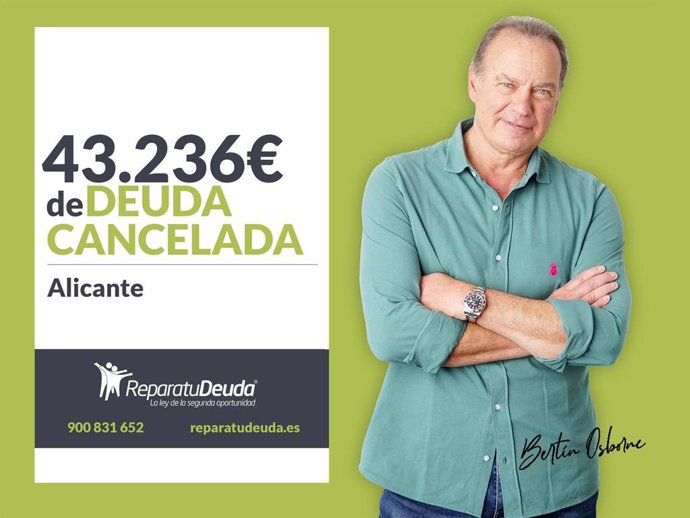 Bertín Osborne, imagen oficial de Repara Tu Deuda.
