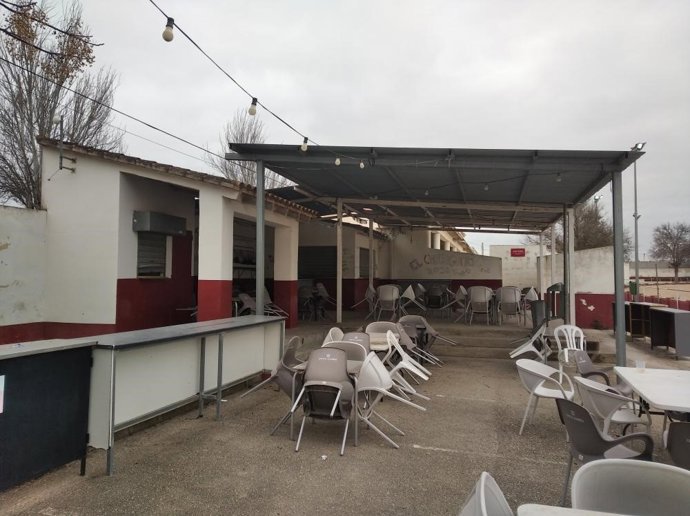 Cantina del hipódromo de Manacor.