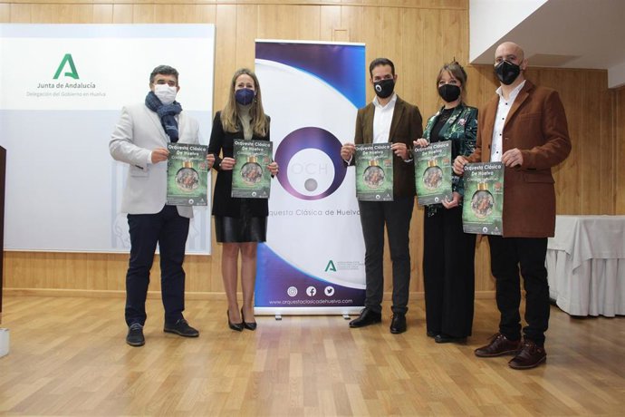 Presentan el concierto de Navidad protagonizado por la Orquesta Clásica de Huelva.