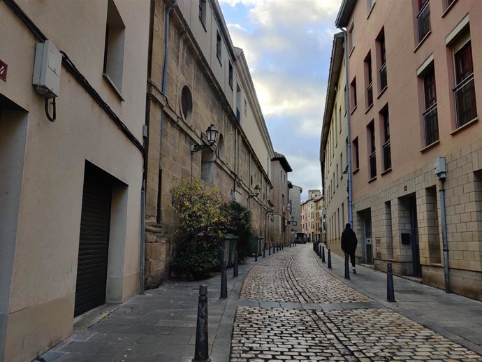 Archivo - Calle Rúa Vieja de Logroño, casco histórico