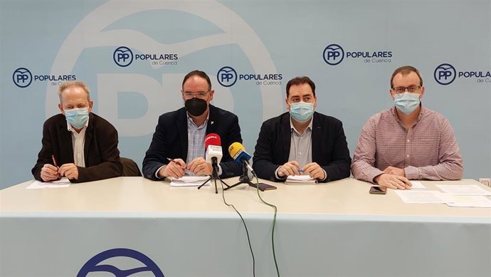 Rueda de prensa del PP de Cuenca.