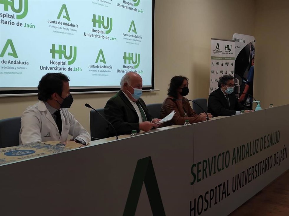 Jesús Aguirre este lunes en Jaén.