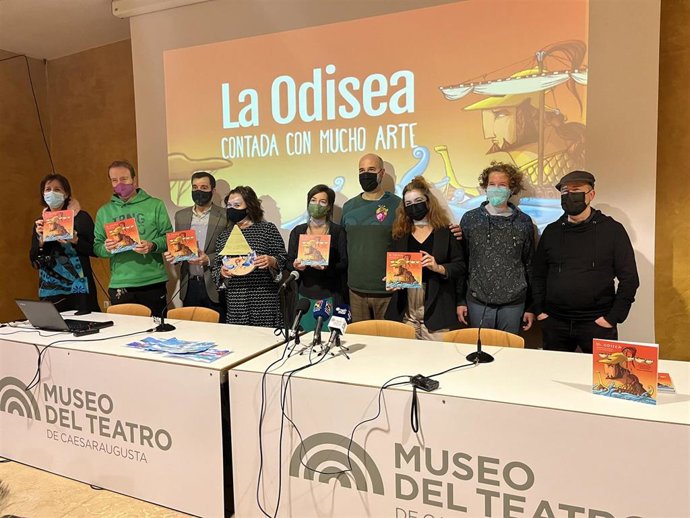 Artistas participantes en la iniciativa de Teatro La Clac durante la presentación