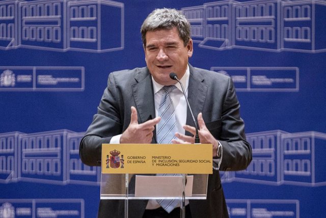 El ministro de Inclusión, Seguridad Social y Migraciones, José Luis Escrivá, en una imagen de archivo.