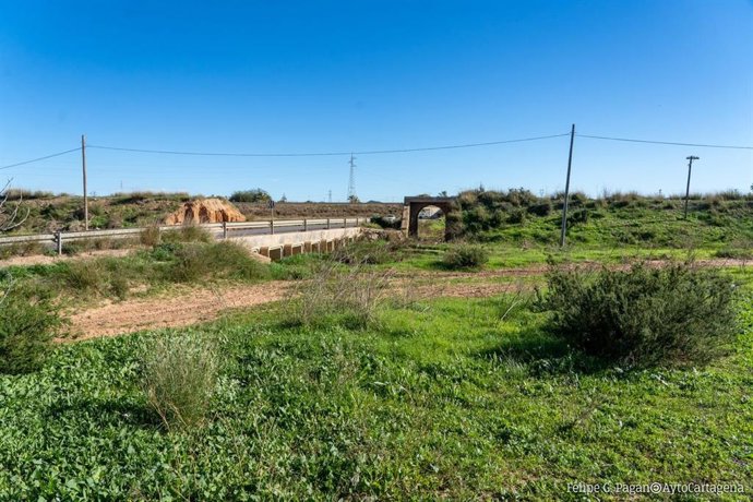 Camino del Sifón, en Cartagena