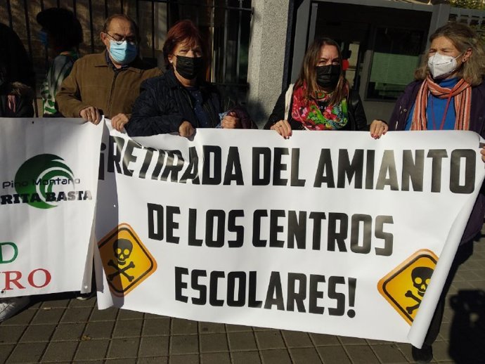 Imagen de archivo de una protesta de una AMPA