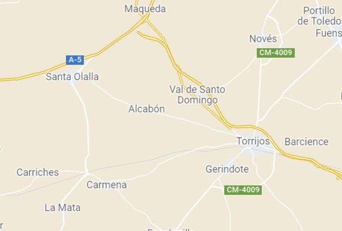 Archivo - Imagen de Alcabón en Google Maps