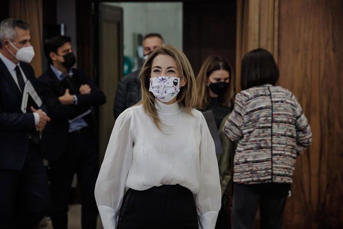 La ministra de Transportes, Movilidad y Agenda Urbana, Raquel Sánchez, en una imagen de archivo