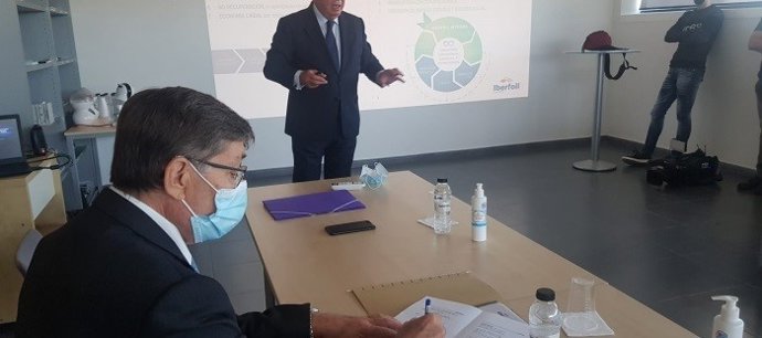 El el vicepresidente del Gobierno de Aragón y consejero de Industria, Competitividad y Desarrollo Empresarial, Arturo Aliaga.