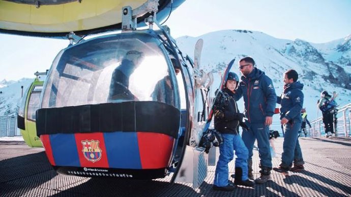 Los clubes de LaLiga estarán 'presentes' en las estaciones del Grupo Aramón.